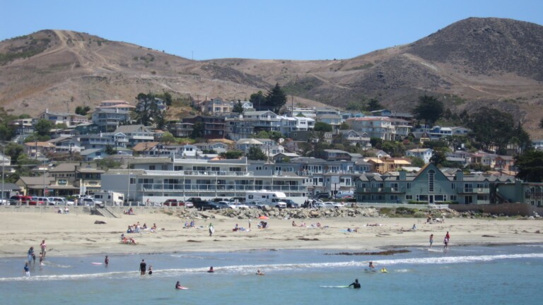 Cayucos beach